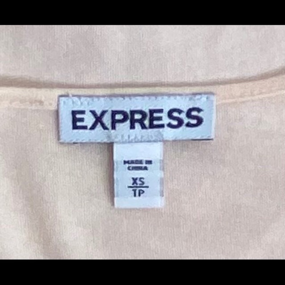 🌻Express Rose Blush Pink Lace Tank Top - Picture 6 of 6
